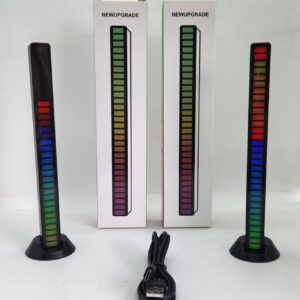 BARRA LED RGB AUDIORITMICA 20 CM RECARGABLE