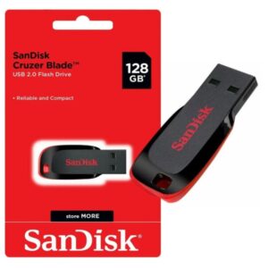 SANDISK 128GB PENDRIVE CRUZER BLADE
