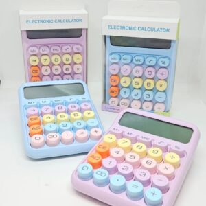 CALCULADORA PASTEL TECLA Y DIGITO GRANDE (CK819PASoe
