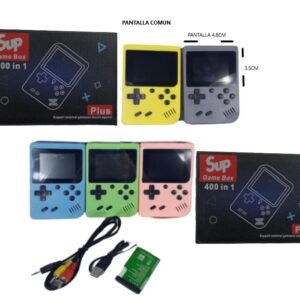 GME-61018 CONSOLA GAME BOX 400 IN 1 S-400