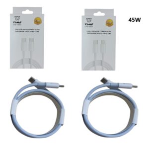 CAB-44003 CABLE TIME TIPO C A TIPO C 1M 45W