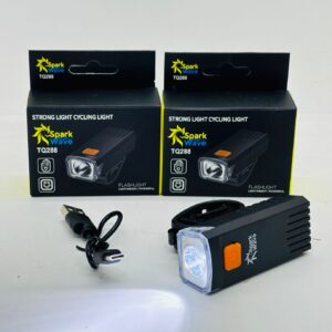 LINTERNA BLANCA PARA BICI RECARGABLE TIPO C OE