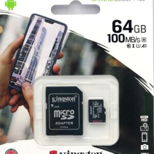 MEMORIA KINGSTON 64GB clase 10 sj