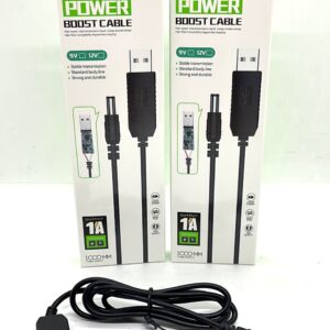 CABLE DE ENERGIA, CARGA RAPIDA 12V (ROUTER TVBOX oe