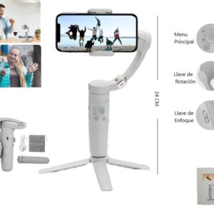 TRIPODE ESTABILIZADOR CON SEGUIMIENTO FACIAL