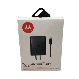 CARGADOR MOTOROLA TURBO POWER 30+ TYPE C   le
