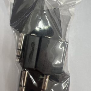Adaptador jack 6.35 estereo/2 6.35mm. 6/u