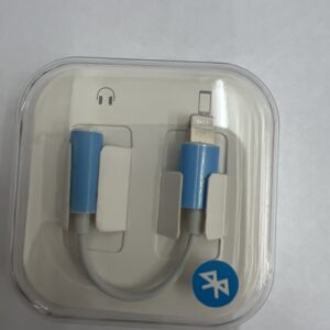 Adaptador Lightning/3.5mm. Por Bluetooth