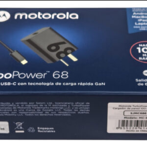 cargador motorola turbo power 68w tc le