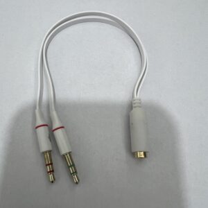 cable adaptador de audio 2rca a 3.5 hembra