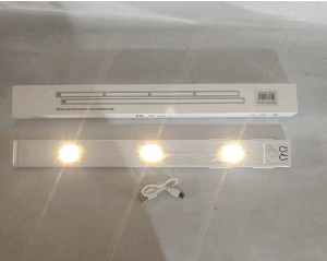 BARRA LUZ LED CON SENSOR (3 LUCES)  sj