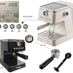 CAFETERA EXPRESSO 20BAR 1350W 1.5L
