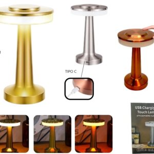 LED-83126 VELADOR TOUCH 3 COLORES