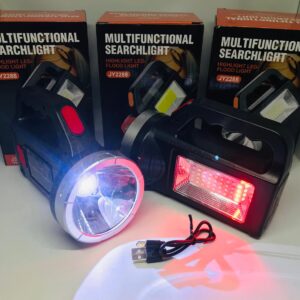 LINTERNA BUSCAHUELLA RECARGABLE SOLAR Y tipo C sj