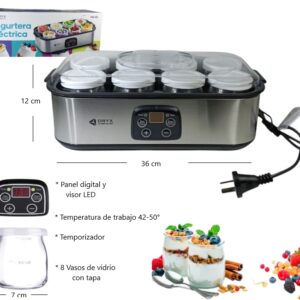 MAQUINA YOGURTERA ELECTRICA 25W
