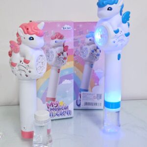 BURBUJERO UNICORNIO MAGICO + LUCES oe