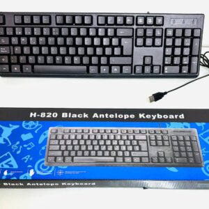 (TJX123) TECLADO OFICINA USB CON CABLE -oe