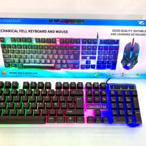 (MT400) TECLADO GAMER + MOUSE GAMER RETROILUMINADO oe