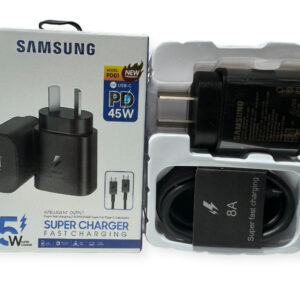 Cargador de samsung 45 w con cable