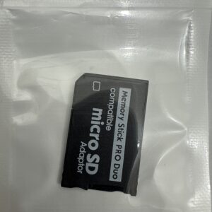 Adaptador memoria y stick pro dúo