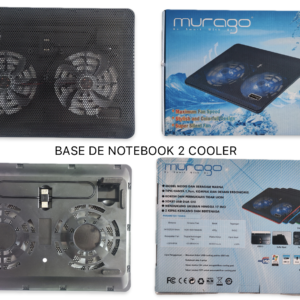 (COOLX2) BASE DE NOTEBOOK C/ 2 COOLERS  oe