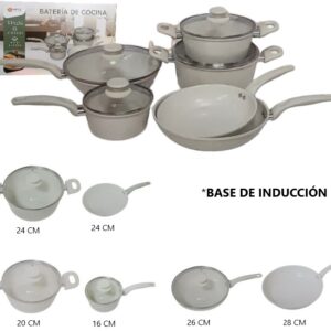 SET DE OLLAS DE COCINA 10PCS