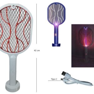 R-91098 RAQUETA MATA MOSQUITO RECARGABLE