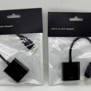 (HD-VGA02) ADAPTADOR HDMI A VGA BOLSA  oe