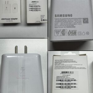Cargador samsung 45w power adaptador Super carga rapida!!!! x 20 unidades
