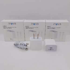 CABEZAL INOVA 20W C/ CABLE TIPO C A TIPO C  oe