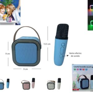 PARLANTE BT CON LUZ C/1 MIC (super oferta)