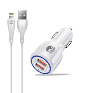 Cargador auto alo ,iphone , dos entradas