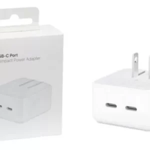 Adaptador iphone 35 w , dos salida de type c