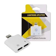 ADAPTADOR PARA AURICULARES IPHONE , Y PARA CARGA