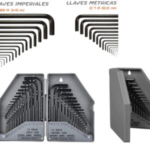 JUEGO DE LLAVES ALLEN 30PCS