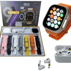 TH-9 KIT AUR Y RELOJ SMART C/MALLA INTERCAMBIABLE