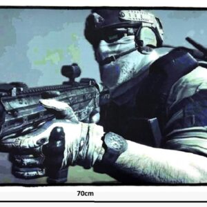 (V103-MILI) PAD MILITAR 70 X 30CM oe