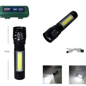 MELECH-93 LINTERNA MINI RECARGABLE METAL BN1525