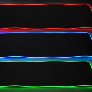 BLT-153) PAD NEGRO 30x80 C/BORDE RGB -oe