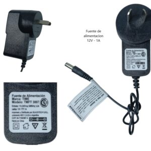 FUENTE POWER 12V 1A (TIRA LED 2835) (oferta hasta agotar stock)