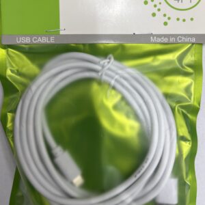 Cable usb / Lightning en bolsa 2M