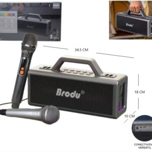 PARLANTE BT/SD/USB 3PLG X2