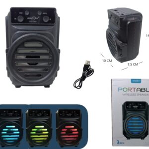 PARLANTE 3PLG BLUETOOHT/FM/MP3