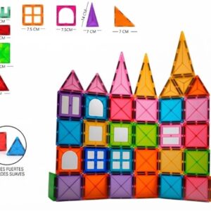 BLOQUES MAGNETICOS 3D 60PCS