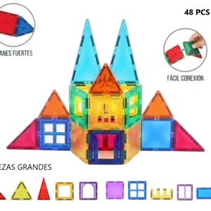 BLOQUE MAGNETICOS 3D 48PCS