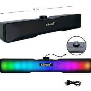 BARRA PARLANTE PORTATIL RGB