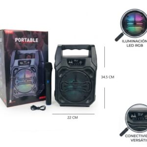 PARLANTE BT 8 PLG CON MIC