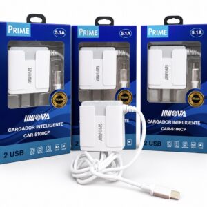 Cargador de inova , typec 5.1 amp le