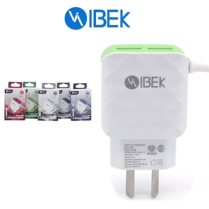 Cargador ibek 3.8 amp type c , carga rapida le