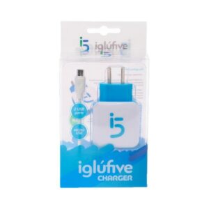 Cargador iglufive , v8 2amp carga rapido micro usb le